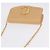 Chloé Borsa a tracolla Chloe C Chain in pelle beige tono oro Auth am12374V - vista 6