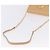 Chloé Borsa a tracolla Chloe C Chain in pelle beige tono oro Auth am12374V - vista 7