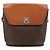 16 Céline Borsa a tracolla CELINE Macadam Canvas PVC Leather Brown Gold Auth mr2861 Marrone D'oro - vista 13