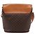 16 Céline Borsa a tracolla CELINE Macadam Canvas PVC Leather Brown Gold Auth mr2861 Marrone D'oro - vista 2