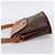 16 Céline Borsa a tracolla CELINE Macadam Canvas PVC Leather Brown Gold Auth mr2861 Marrone D'oro - vista 3