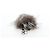 FENDI Monster Charm Fell Brown Silver Auth 196714M Braun Silber - Ansicht 10