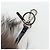 FENDI Monster Charm Fell Brown Silver Auth 196714M Braun Silber - Ansicht 7