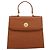 Chloé Borsa Chloe in pelle marrone e oro autentica ka5776A D'oro - vista 13