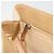 Borsa a catena CHANEL No. 5 Camellia COCO Mark in tela beige e argento CC Auth ka5765A - vista 21