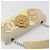 Borsa a catena CHANEL No. 5 Camellia COCO Mark in tela beige e argento CC Auth ka5765A - vista 6