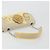Borsa a catena CHANEL No. 5 Camellia COCO Mark in tela beige e argento CC Auth ka5765A - vista 7