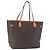 Borsa Tote LOUIS VUITTON Monogram Neverfull MM M40156 LV Auth 198282 Monogramma