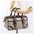 Borsa a mano BURBERRY Nova Check Canvas Brown Silver Auth BA14954A Marrone Argento - vista 22