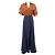 Staud Iridescent Cacao / Midnight Shubert Maxikleid Braun