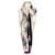 Hermès Hermes Natural / Blue / Orange Les Leopards Large Cashmere and Silk Scarf Multicolore - vista 4
