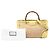 Borsa Shopper Gucci Medium Raffia Bamboo Beige - vista 7
