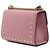 Padlock Borsa a tracolla Gucci Small in pelle rosa con perle e chiusura a lucchetto - vista 2