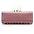 Padlock Borsa a tracolla Gucci Small in pelle rosa con perle e chiusura a lucchetto - vista 3