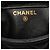 Borsa a tracolla Chanel Micro in pelle d'agnello matelassé nera con patta singola Nero - vista 5