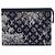 Borsa a pochette Louis Vuitton Monogram Tapestry Pochette Voyage MM Blu