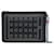 Custodia per iPad e Pochette Louis Vuitton Monogram Eclipse Flash Fragment Nera Nero