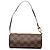 Borsa a mano Louis Vuitton Damier Ebene Papillon Pochette Marrone