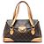 Borsa a tracolla Louis Vuitton Monogram Beverly GM Marrone