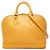 Borsa a mano Louis Vuitton Epi Alma PM Gialla Giallo