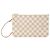 Pochette Louis Vuitton Damier Azur Neverfull Blanche