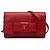 Borsa crossbody Prada Saffiano Lux Bow Wallet On Strap rossa Rosso