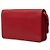 Borsa crossbody Prada Saffiano Lux Bow Wallet On Strap rossa Rosso - vista 2