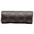 Borsa a mano Louis Vuitton Monogram Papillon Pochette Marrone - vista 3
