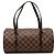Borsa a mano Louis Vuitton Damier Ebene Papillon 30 Marrone