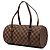 Borsa a mano Louis Vuitton Damier Ebene Papillon 30 Marrone - vista 2
