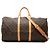 Borsa da viaggio Louis Vuitton Monogram Keepall Bandouliere 55 Marrone