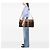 Borsa da viaggio Louis Vuitton Monogram Keepall Bandouliere 55 Marrone - vista 6