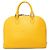 Borsa a mano Louis Vuitton Epi Alma PM Gialla Giallo