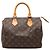 Borsa Boston Louis Vuitton Monogram Speedy 25 Marrone