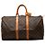 Borsa da viaggio Louis Vuitton Monogram Keepall 45 Marrone