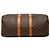 Borsa da viaggio Louis Vuitton Monogram Keepall 45 Marrone - vista 3