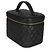Chanel Vanity Pouch Grande in Caviar Matelassé Nero - vista 3