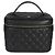 Chanel Vanity Pouch Grande in Caviar Matelassé Nero - vista 8