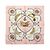 Hermès Carré 90 "SPRINGS" Seidentuch in Rosa Pink