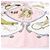 Hermès Carré 90 "SPRINGS" Seidentuch in Rosa Pink - Ansicht 4