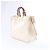 Borsa a mano 2Way Fendi Sunshine Medium in pelle Beige 8BH386 - vista 3