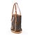 Borsa a tracolla Louis Vuitton Bucket GM Monogram Canvas in marrone M42236 Beige - vista 2