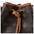 Borsa a tracolla Louis Vuitton Noe Monogram Canvas in marrone M42224 - vista 6