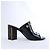 Mules Louis Vuitton Silhouette in vernice Nero BR1211, Taglia EU 37 - vista 2