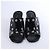 Mules Louis Vuitton Silhouette in vernice Nero BR1211, Taglia EU 37 - vista 4