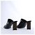 Mules Louis Vuitton Silhouette in vernice Nero BR1211, Taglia EU 37 - vista 7