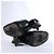 Mules Louis Vuitton Silhouette in vernice Nero BR1211, Taglia EU 37 - vista 9