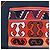 Hermès Carré 90 "KILIM" Seidentuch in Grau x Rot Braun - Ansicht 10