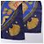 Hermès Carré 90 "Poste et Cavalerie" Seidentuch in Navy Blue Marineblau - Ansicht 2