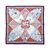 Hermès Carré 90 "LA VIE a CHEVAL" Foulard in seta Marrone x Blu